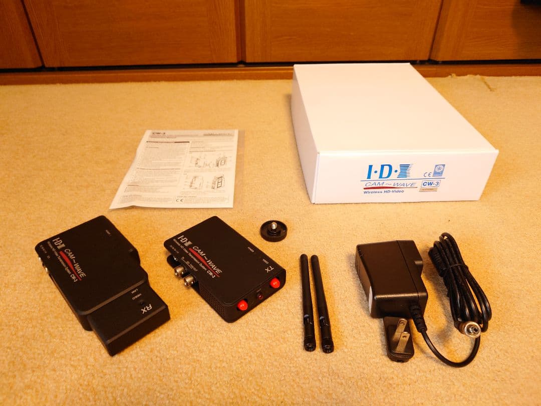 IDX CAMWAVE CW-3 / 3GSDI 50mワイヤレスビデオ伝送 ①