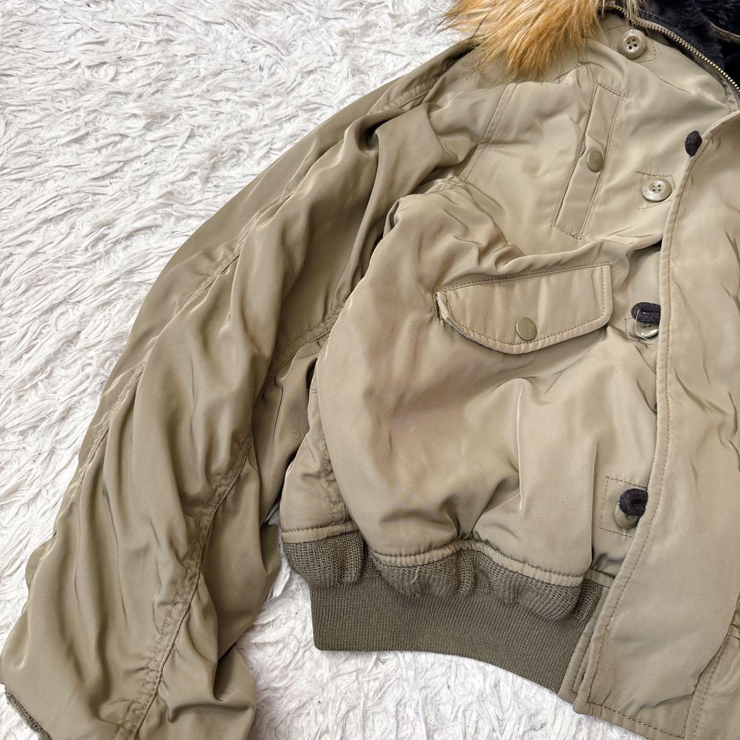 archive y2k moussy N-2B フライトジャケット 短丈 2