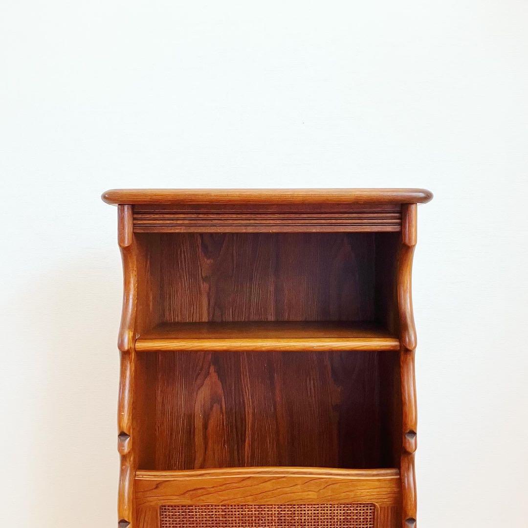 カリモク　マガジンラック　ビンテージ　電話台　レトロインテリア　サイドテーブル