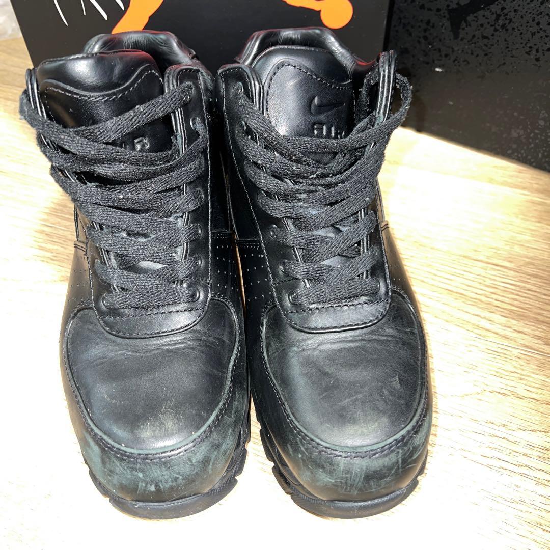 靴 Nike acg air max goadome triple black