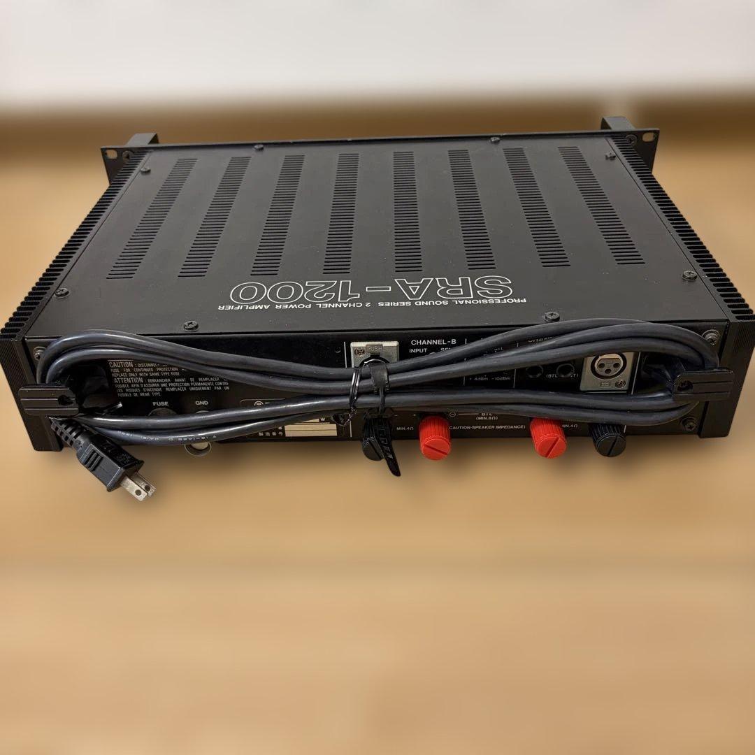 【希少】Roland SRA-1200 パワーアンプローランドテック