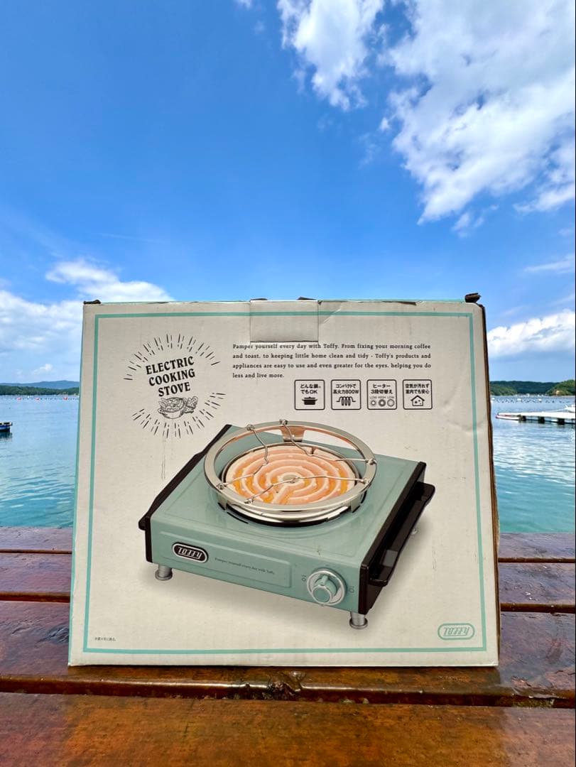 【新品未使用】 Toffy 卓上電気こんろ 電熱 電気コンロ 卓上コンロ