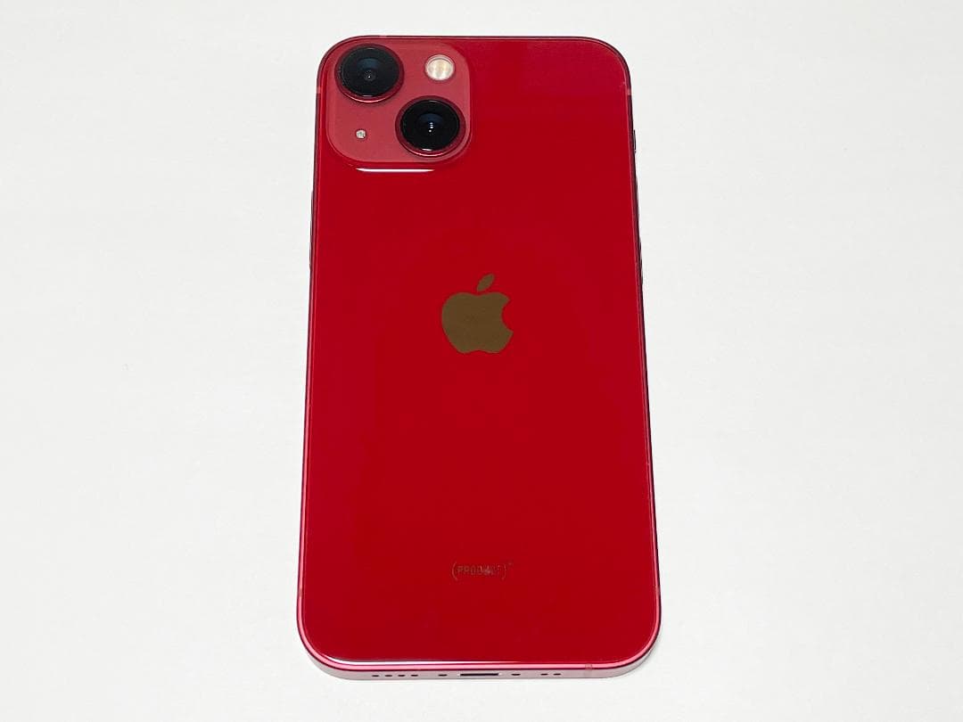 iPhone13 mini 512GB レッド 純正液晶 表示領域傷無し 美品