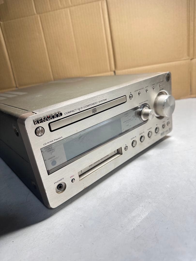 KENWOOD コンパクトミニコンポ R-K700 現状品