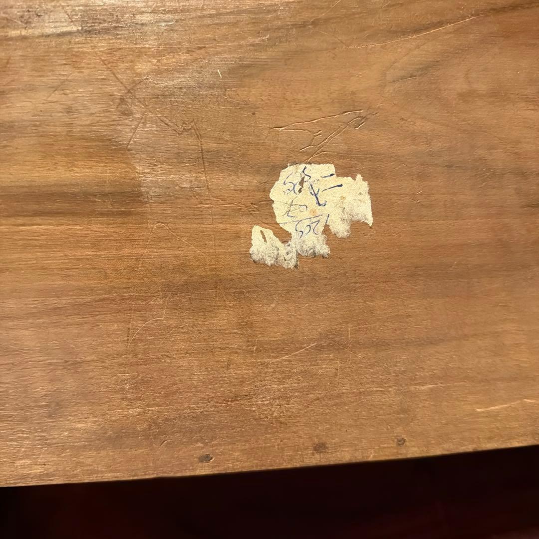 カシミール産(？) クルミ材　古木　彫刻　アクセサリーケース　アンティーク