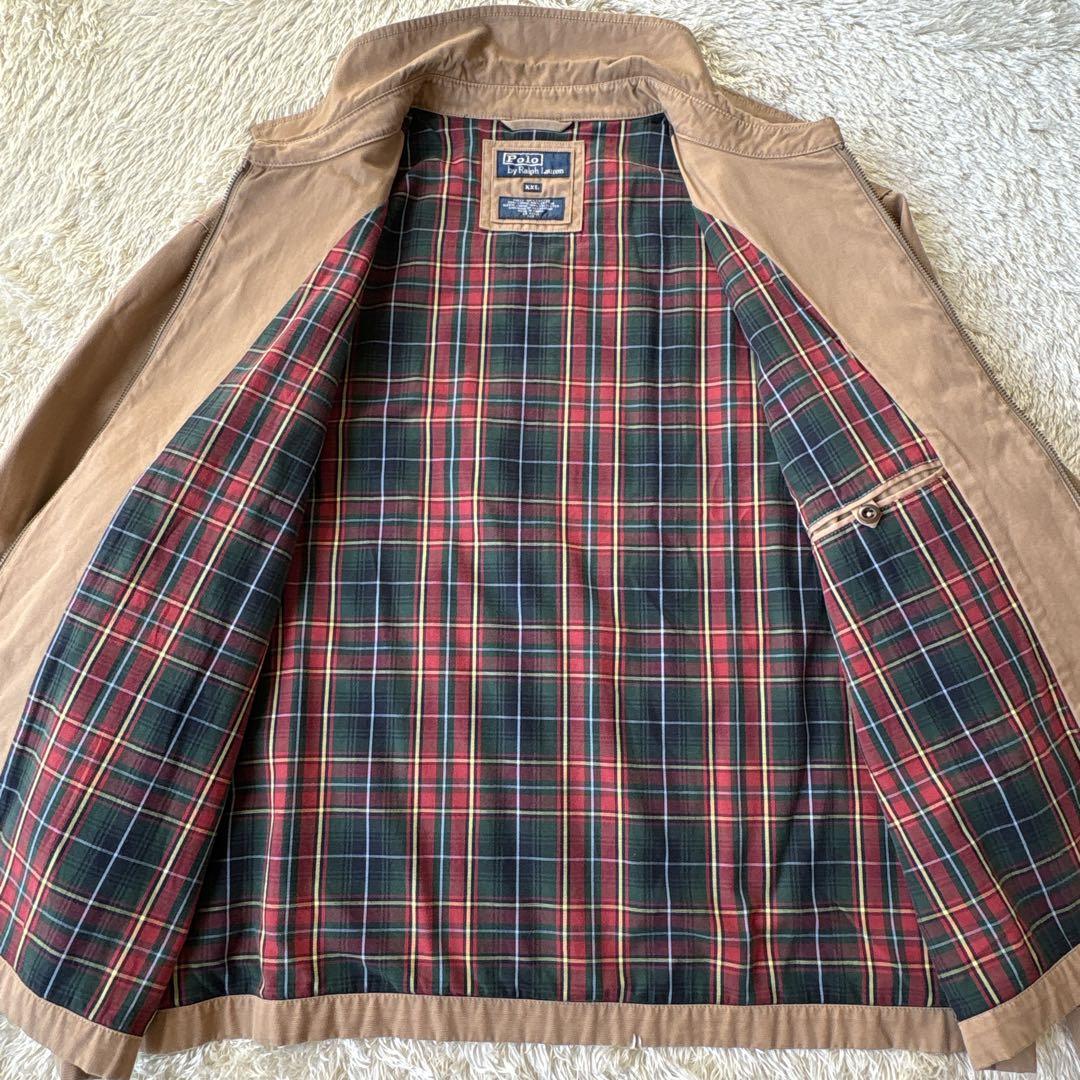 希少XXLサイズ☆ラルフローレン ドリズラージャケット ジップアップ ポニー刺繍