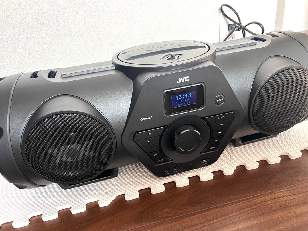 【動作確認済】JVC RV-NB250BT 重低音Bluetooth/CD