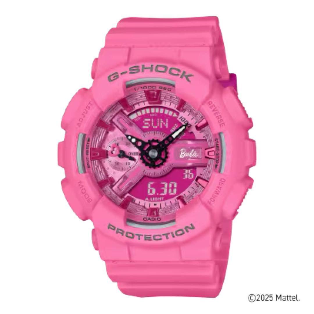 CASIO バービー コラボモデルGMA-S110BE-4AJR【新品】