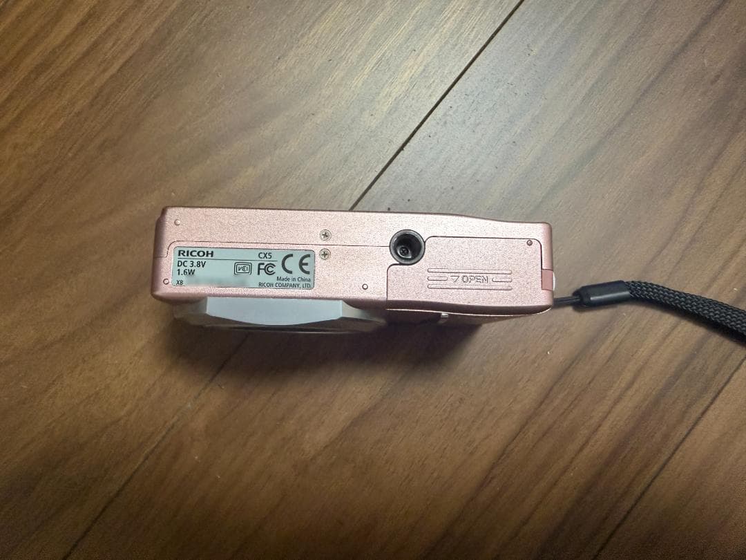 RICOH CX5 ローズピンク コンパクトデジタルカメラ 動作確認済み