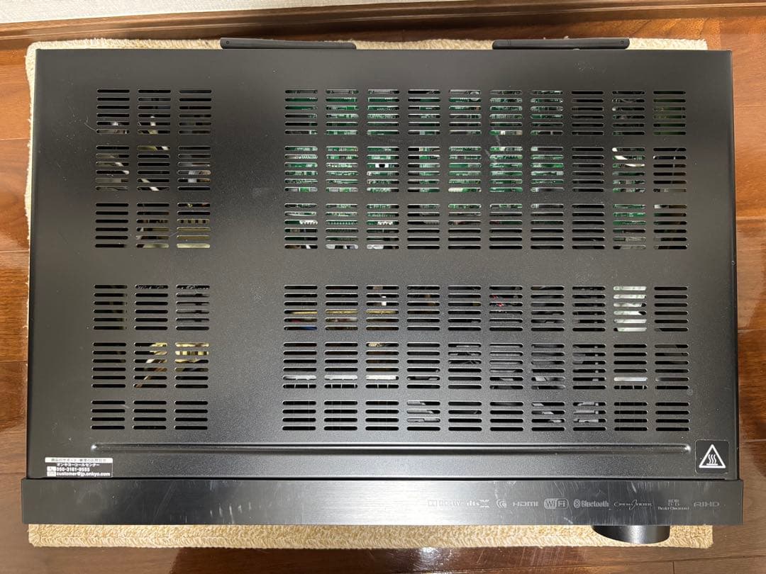 実動品ONKYO7.2chTX-NR646DolbyAtmos対応新品リモコン付