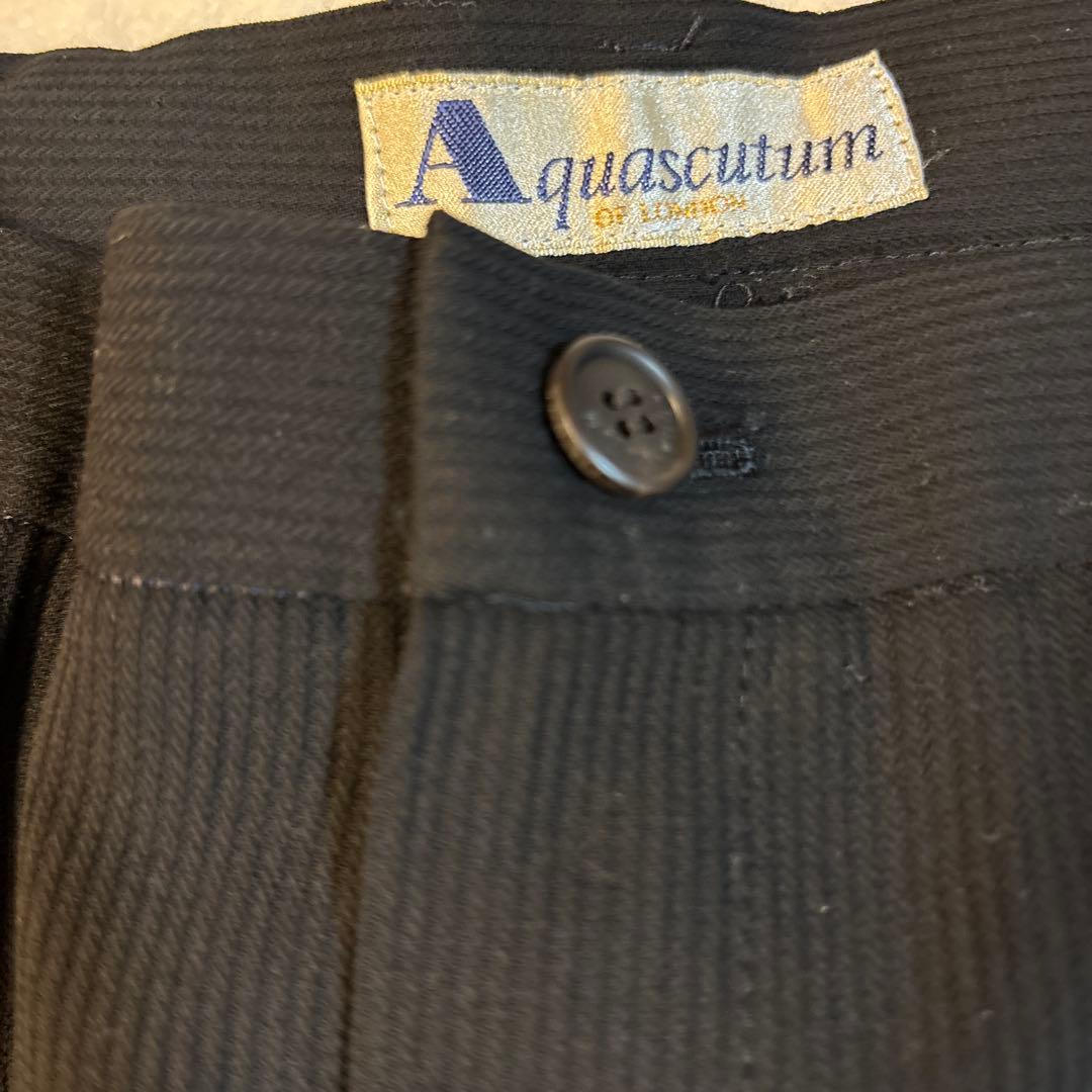 アクアスキュータムパンツスーツ上下9号11号美品