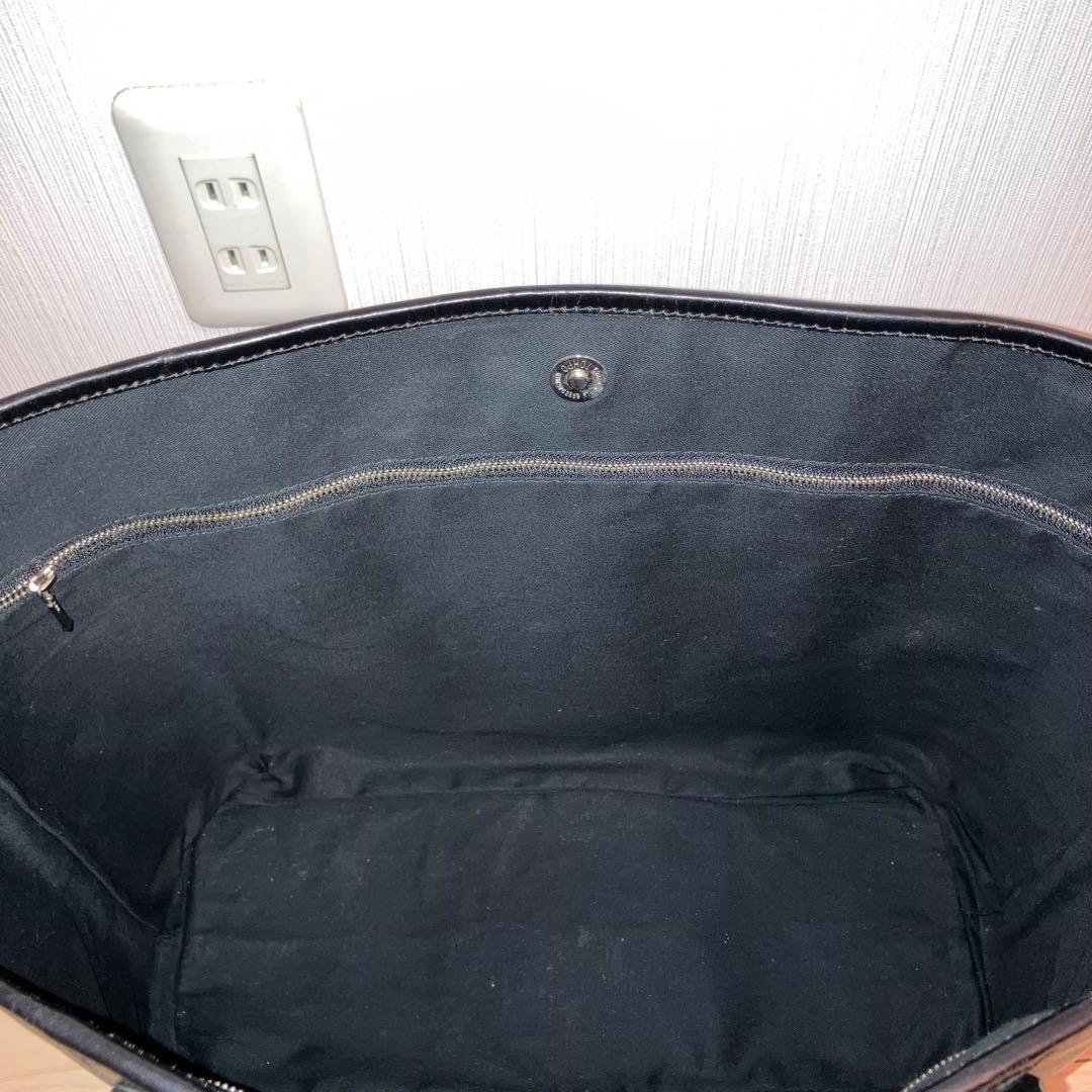 【美品】 42ND  HIGHLAND レザー トートバッグ 黒