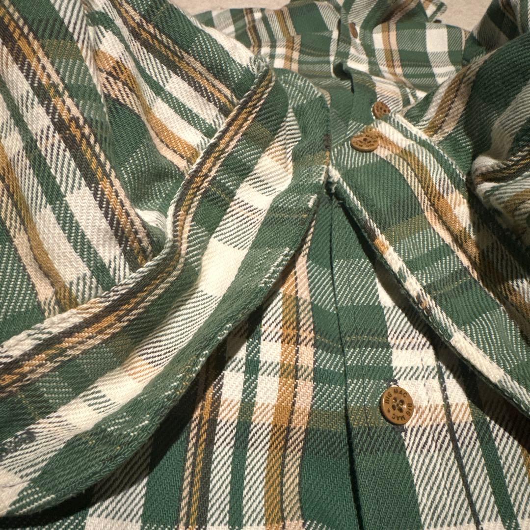 70s USA製 BIGMAC ビッグマック フランネルシャツ