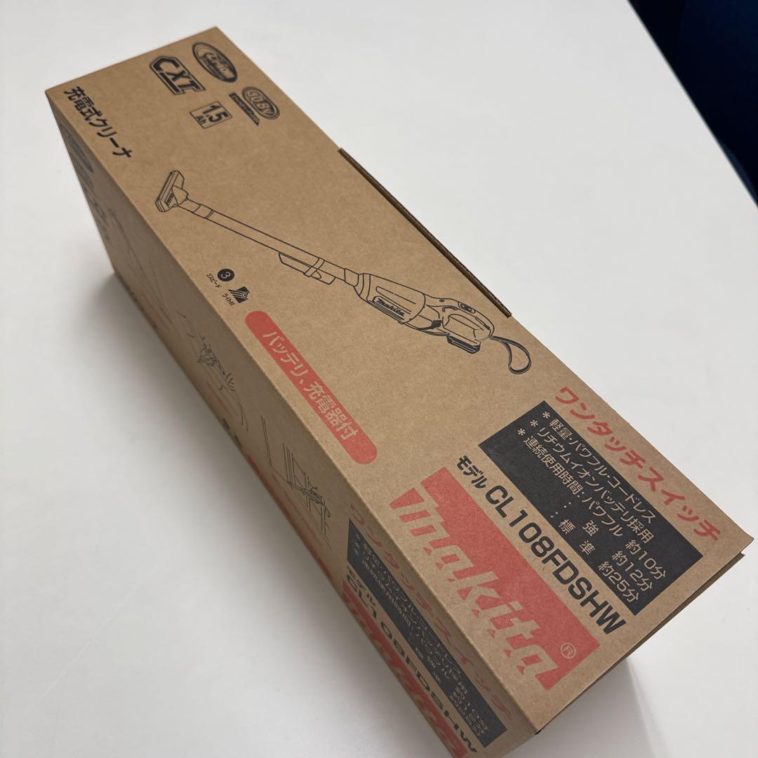 マキタCL108FDSHW 充電式クリーナー(掃除機)