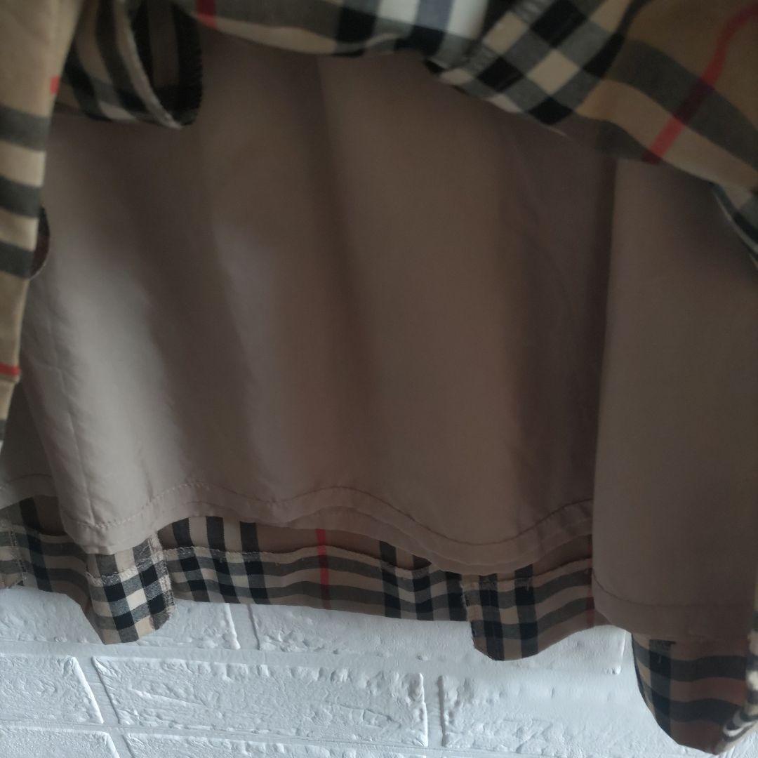 BURBERRY　バーバリーズ　ノバチェック　プリーツ　スカート　ウール