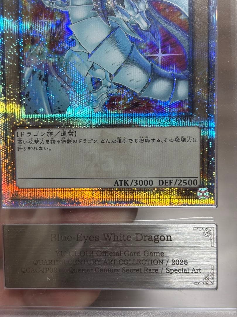 青眼の白龍 絵違い 25th