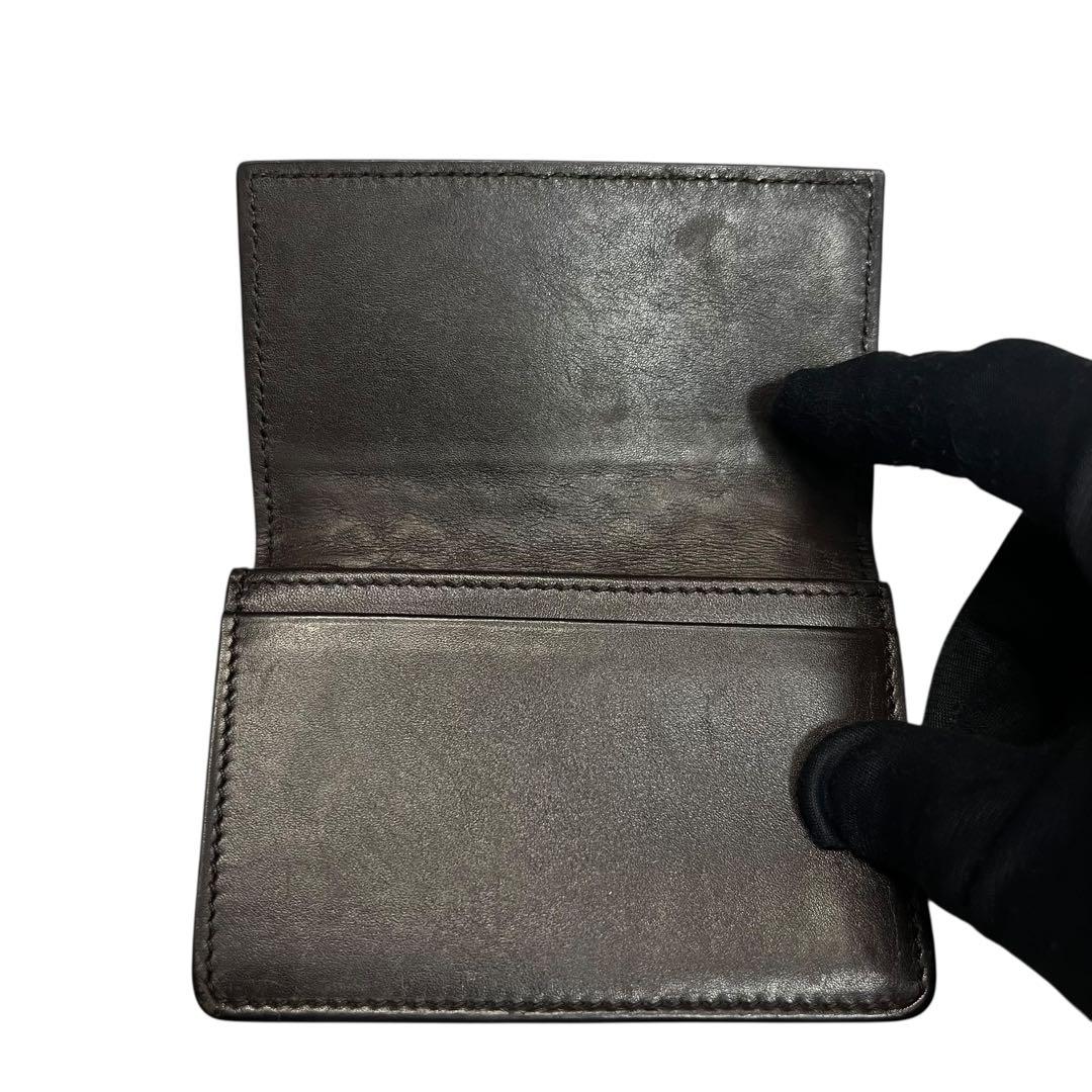 希少✨ボッテガヴェネタ カードケース 名刺入れ イントレチャート ブラウン