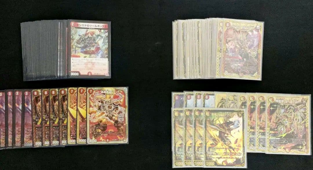 デュエルマスターズ　引退品　まとめ売り　5デッキ＋未完16　おまけ