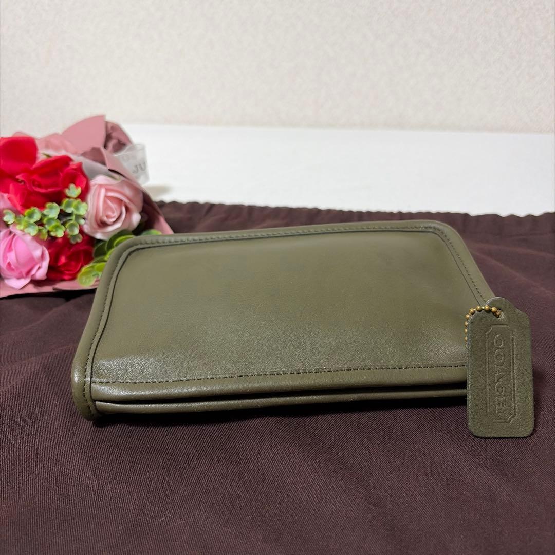 バッグ OLD COACH GLEEN CHUNKY CASE POUCH