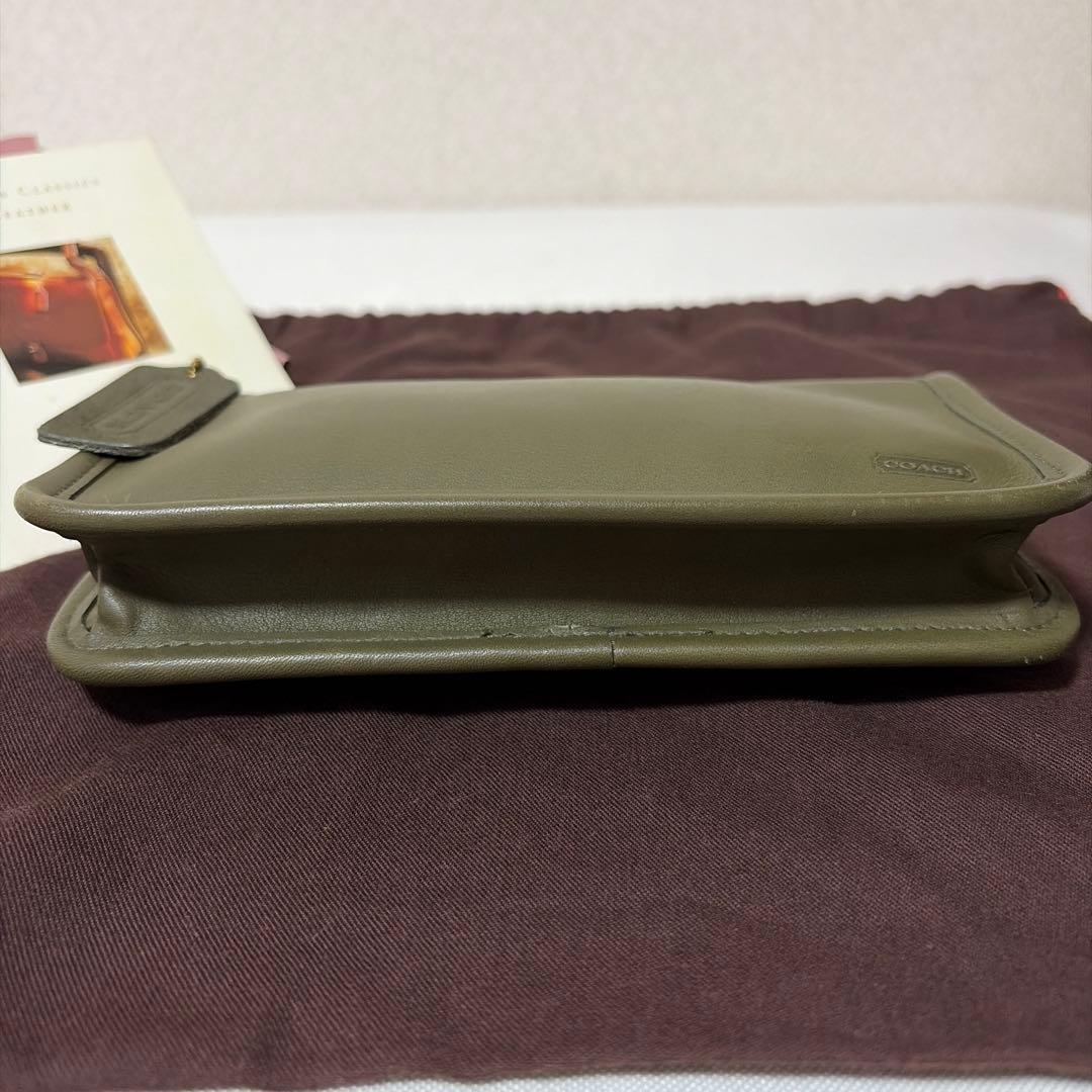 バッグ OLD COACH GLEEN CHUNKY CASE POUCH