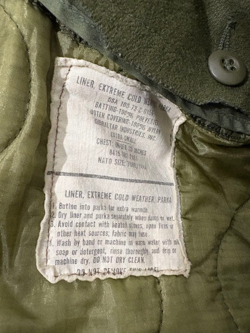 taaaake80s M65 フィッシュテールパーカー フルセット XS