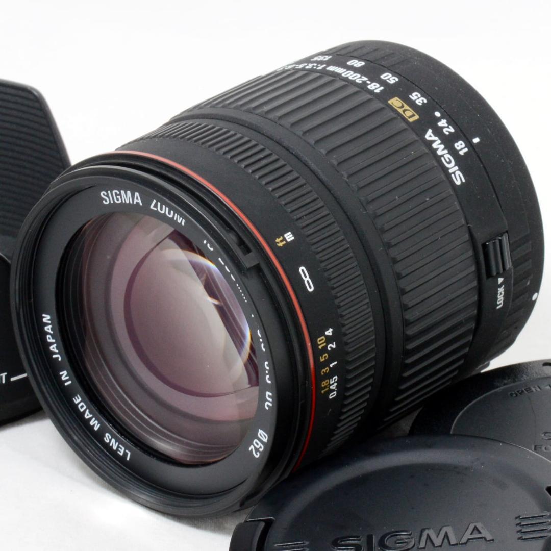 ⭐️良品⭐️SIGMA シグマ DC 18-200mm 3.5-6.3 キヤノン
