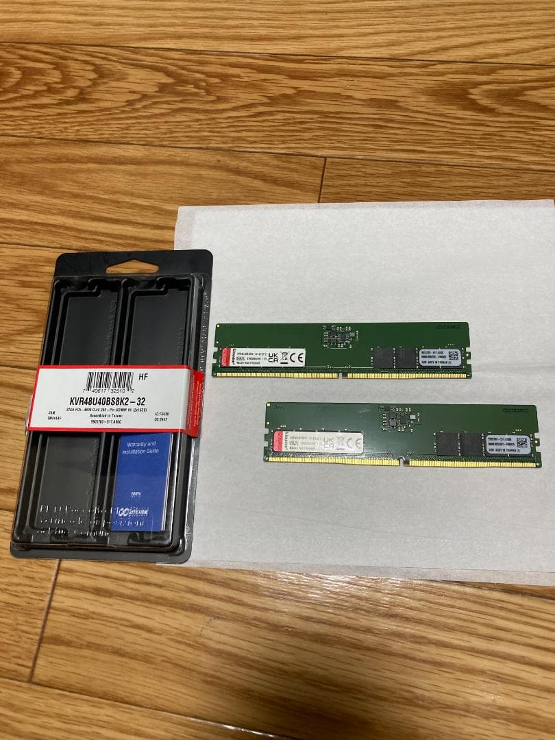 デスクトップPC メモリ32GB(16GB×2) DDR5