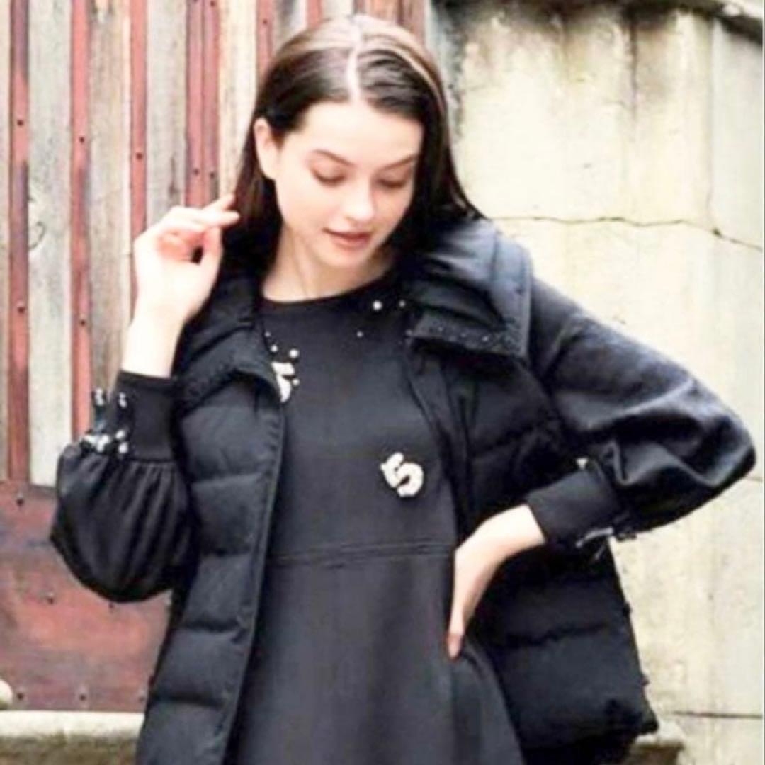 Super Beauty ダウンベスト　ブラック　42