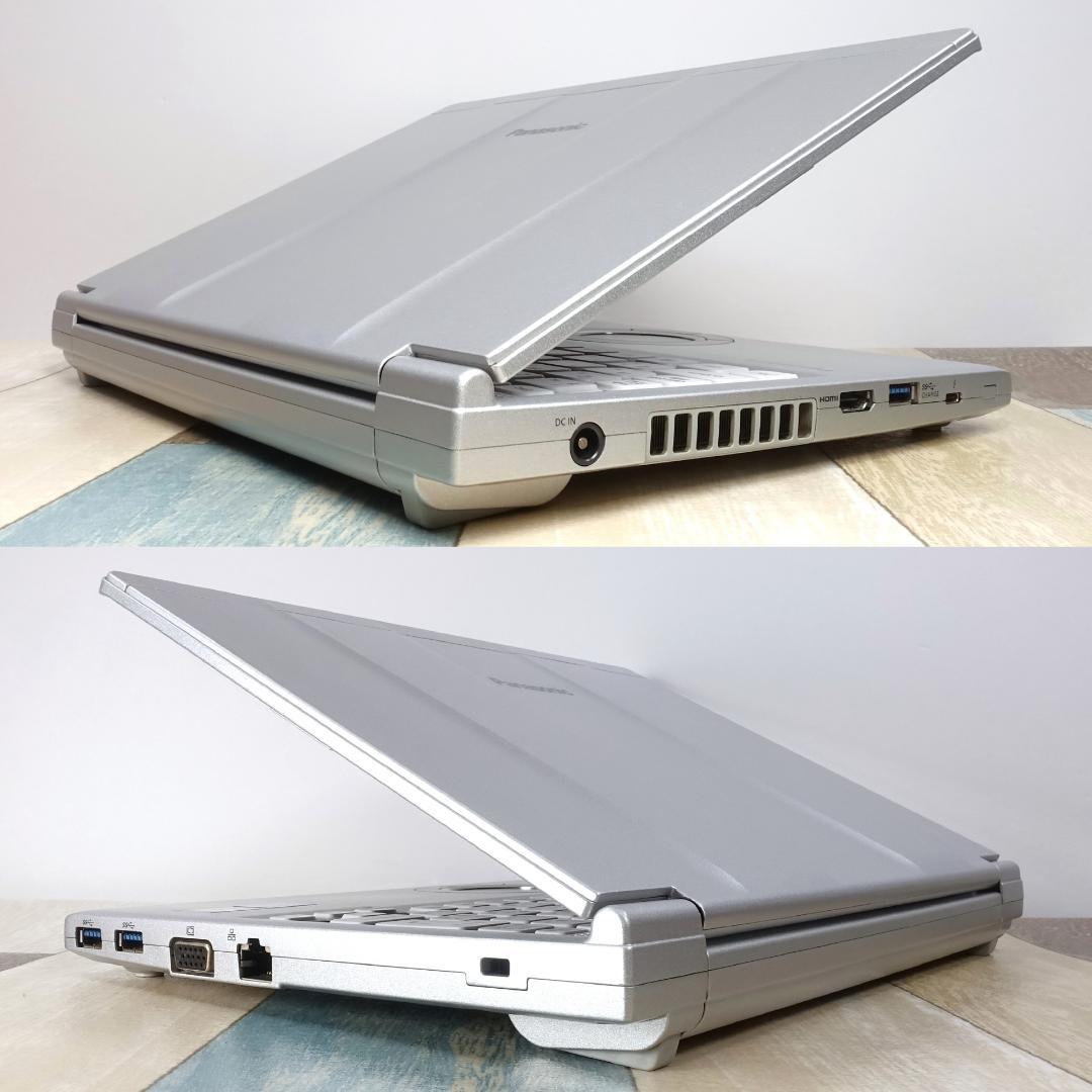 極美品の軽量モバイル✨１１世代コアｉ５に超高速で新品のＳＳＤ１ＴＢ＆１６Ｇメモリ