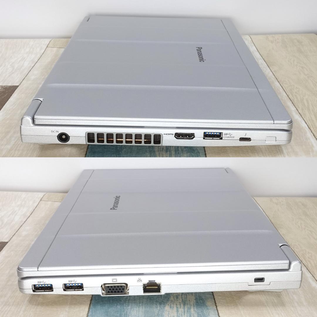 極美品の軽量モバイル✨１１世代コアｉ５に超高速で新品のＳＳＤ１ＴＢ＆１６Ｇメモリ