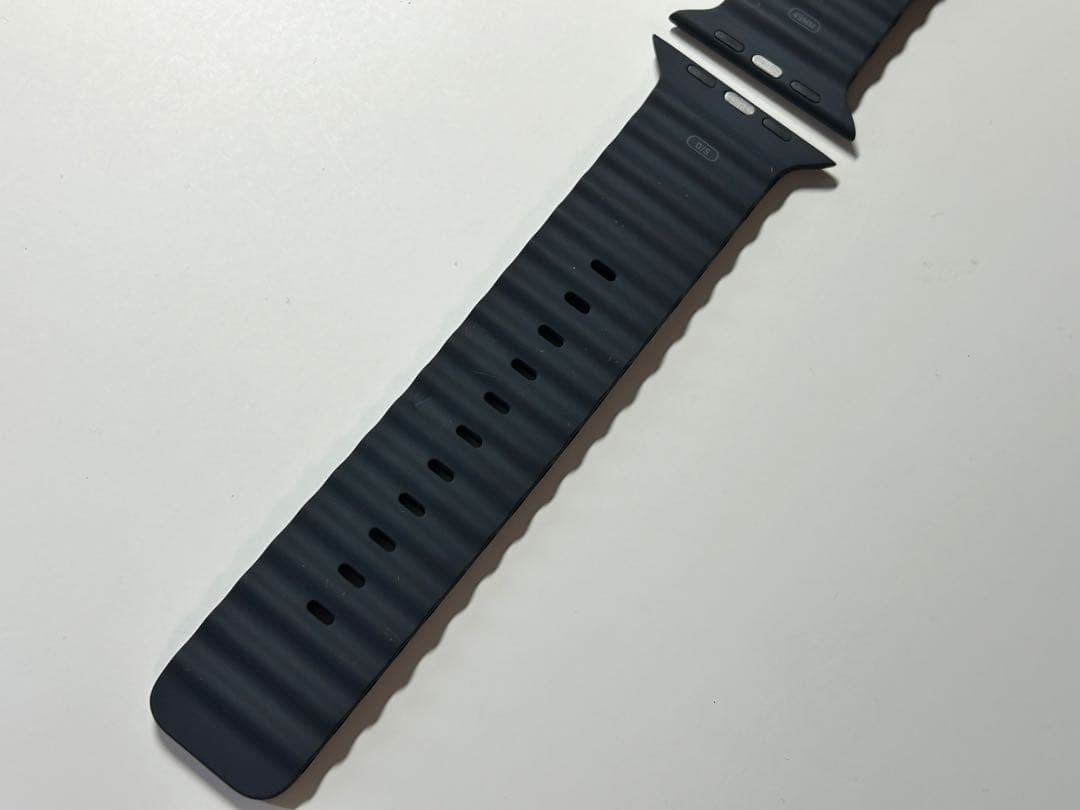 【美品・箱なし】純正49mmオーシャンバンド・ブラック（ナチュラルチタニウム）④