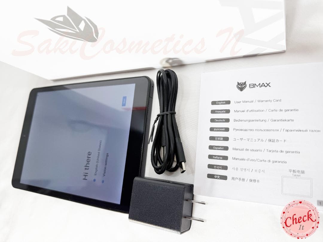 ✨最新版7.9インチタブレット✨ BMAX♡I8 付属品完備 動作確認済み✨