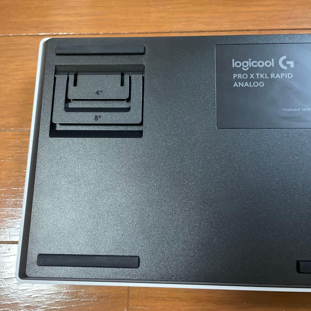 Logitech PRO X TKL RAPID ホワイトキーボード