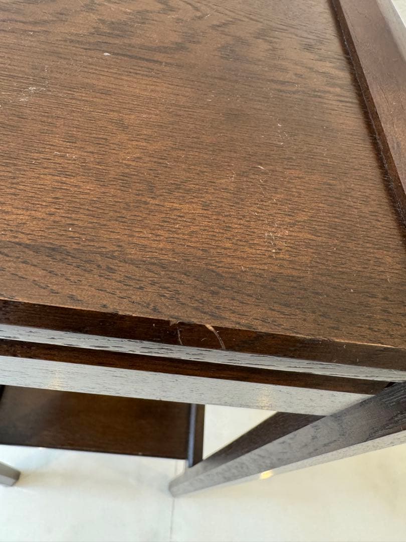 カリモク　電話台　花台　サイドテーブル　小物置き　生け花