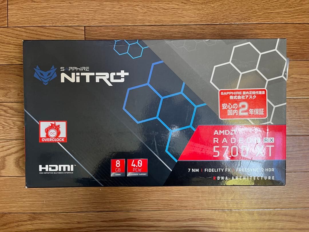 グラフィックボード・グラボ・ビデオカード Sapphire Nitro+ Radeon RX 5700 XT 8GB