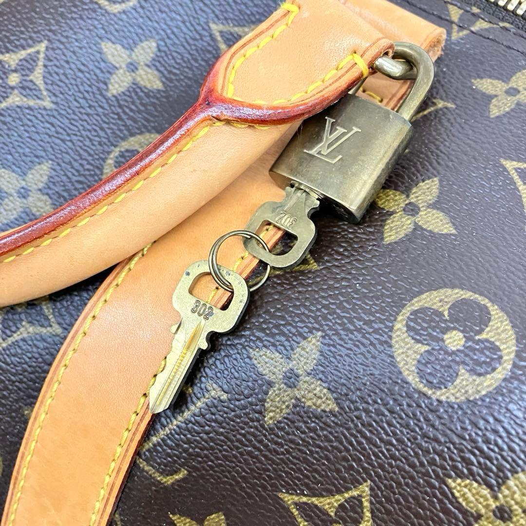 美品！ルイヴィトン モノグラム キーポルバンドリエール55 ボストンバッグ♪