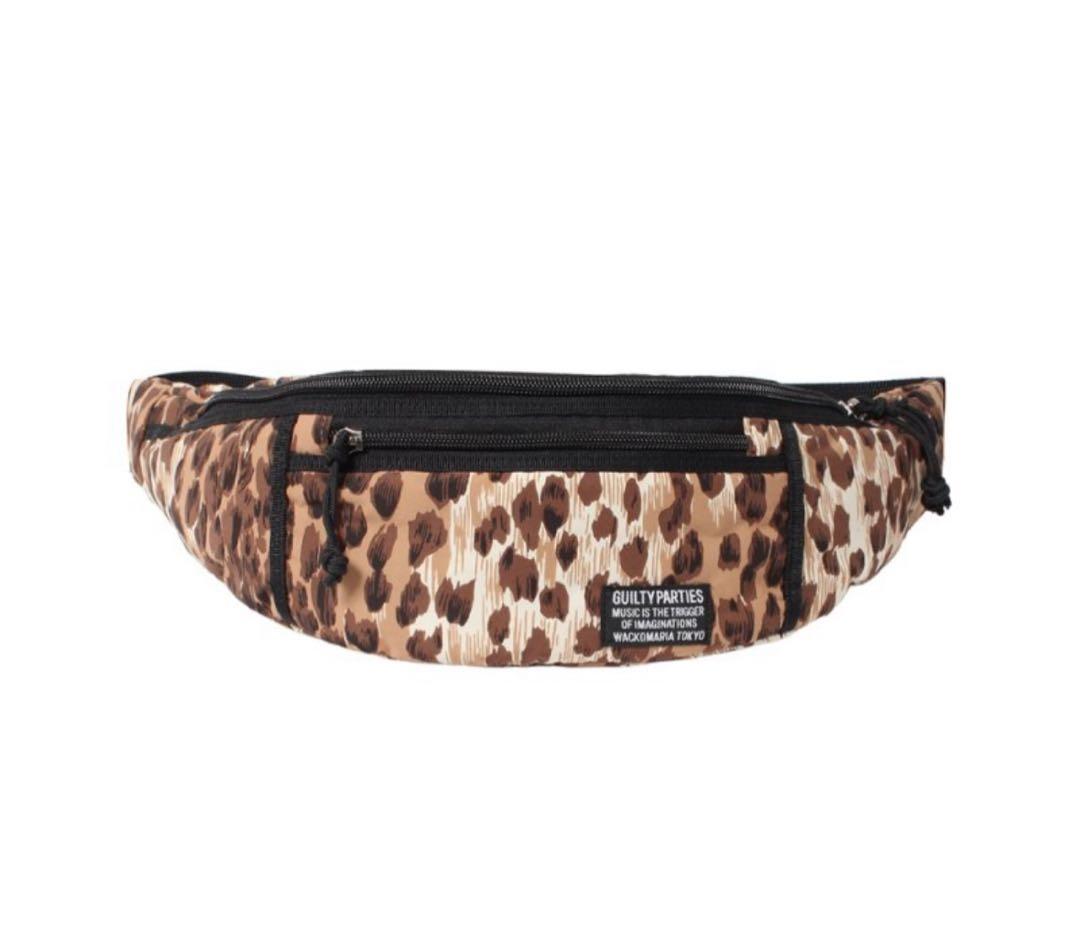 バッグ WACKO MARIA/SPEAK EASY LEOPARD WAIST BAG
