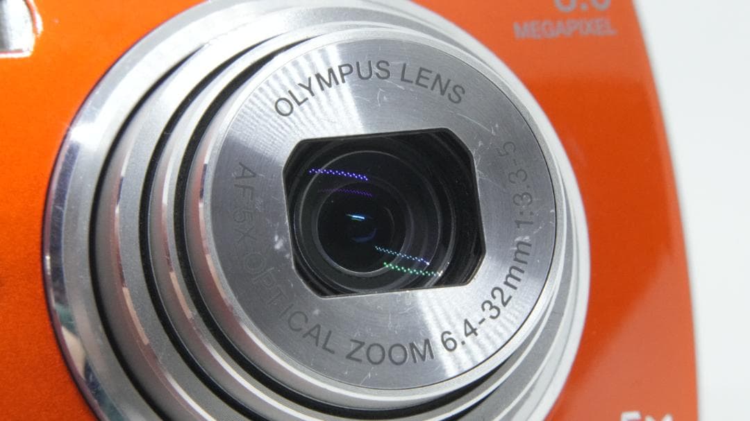 【A3117】 OLYMPUS µ 830 オリンパス ミュー オレンジ