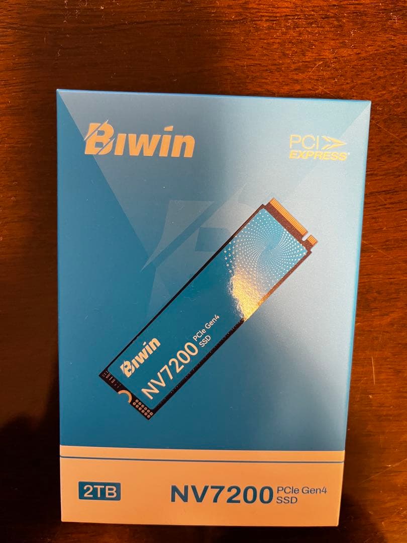 内蔵型SSD Biwin NV7200 2TB PCIe Gen4 SSD