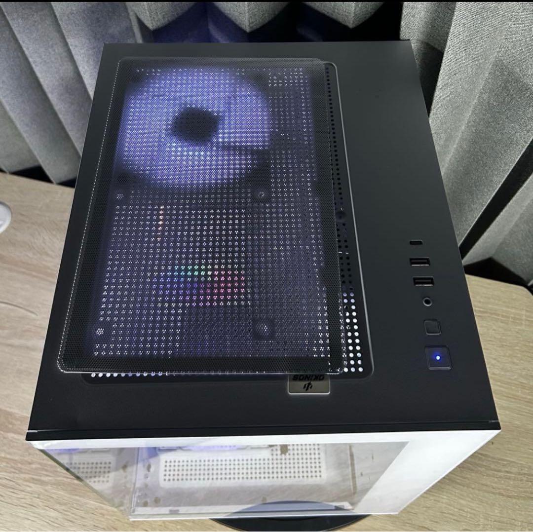 超高性能 光る 白ゲーミングPC Ryzen GTX1660 Windows11