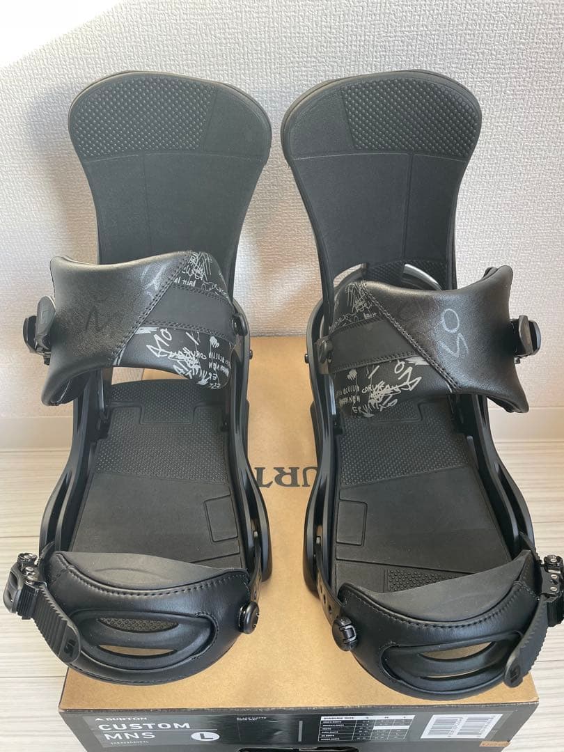 BURTON スノーボード バインディング CUSTOM カスタム Lサイズ