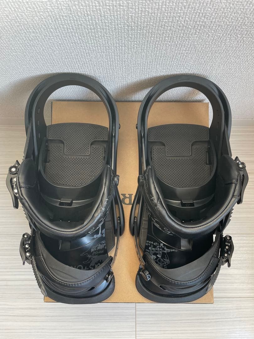 BURTON スノーボード バインディング CUSTOM カスタム Lサイズ