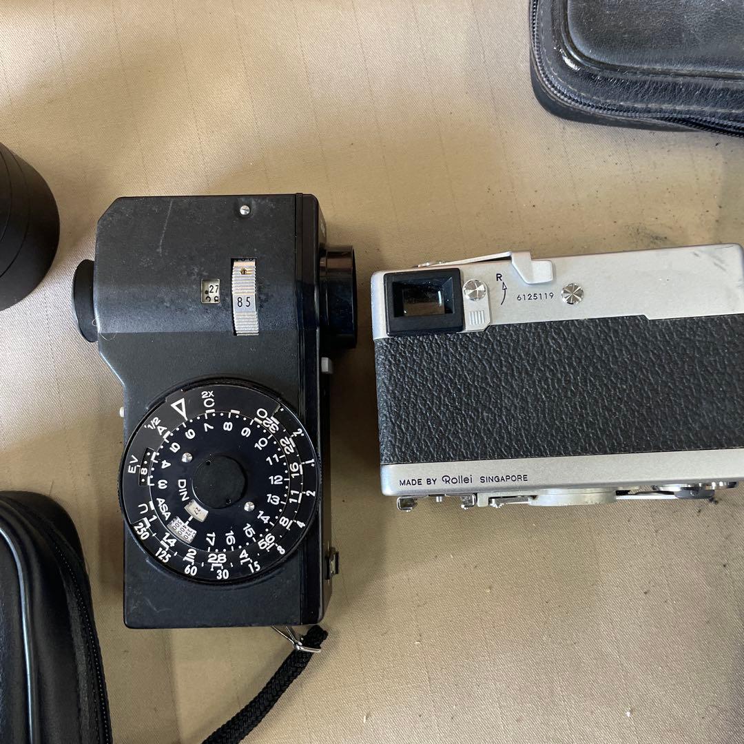 Rollei 35 フィルムカメラ + Tele-Tessar 4/135