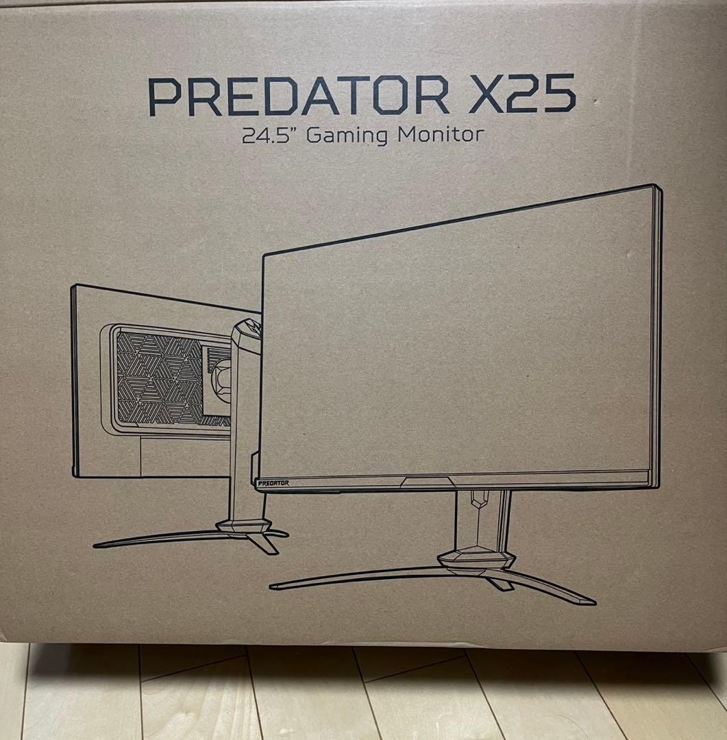 360Hz Acer Predator X25 24.5インチゲーミングモニター