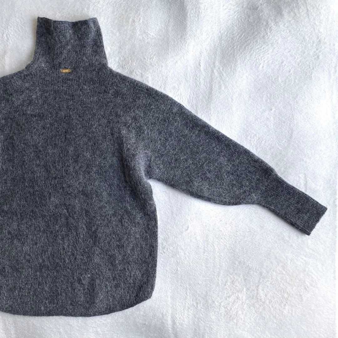 【ほぼ未使用✨】Deuxieme Classe ウールモヘヤシャギープルオーバー