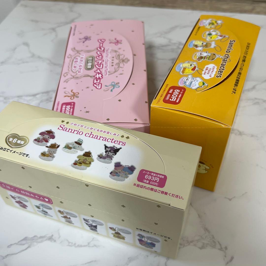 サンリオ　シークレットアクスタ　フィギュア　コンプリートボックス