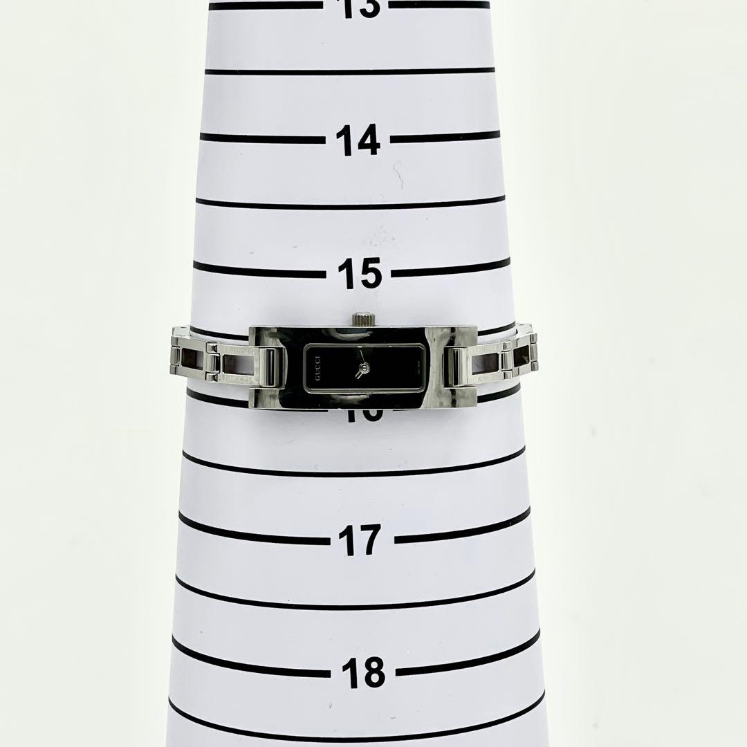 【稼働/新品電池】グッチ 3900L シルバー ブレスウォッチ 防水 腕時計