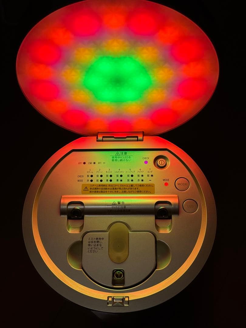 【美品箱付き】YA-MAN 美顔器 スチーマー付属品付