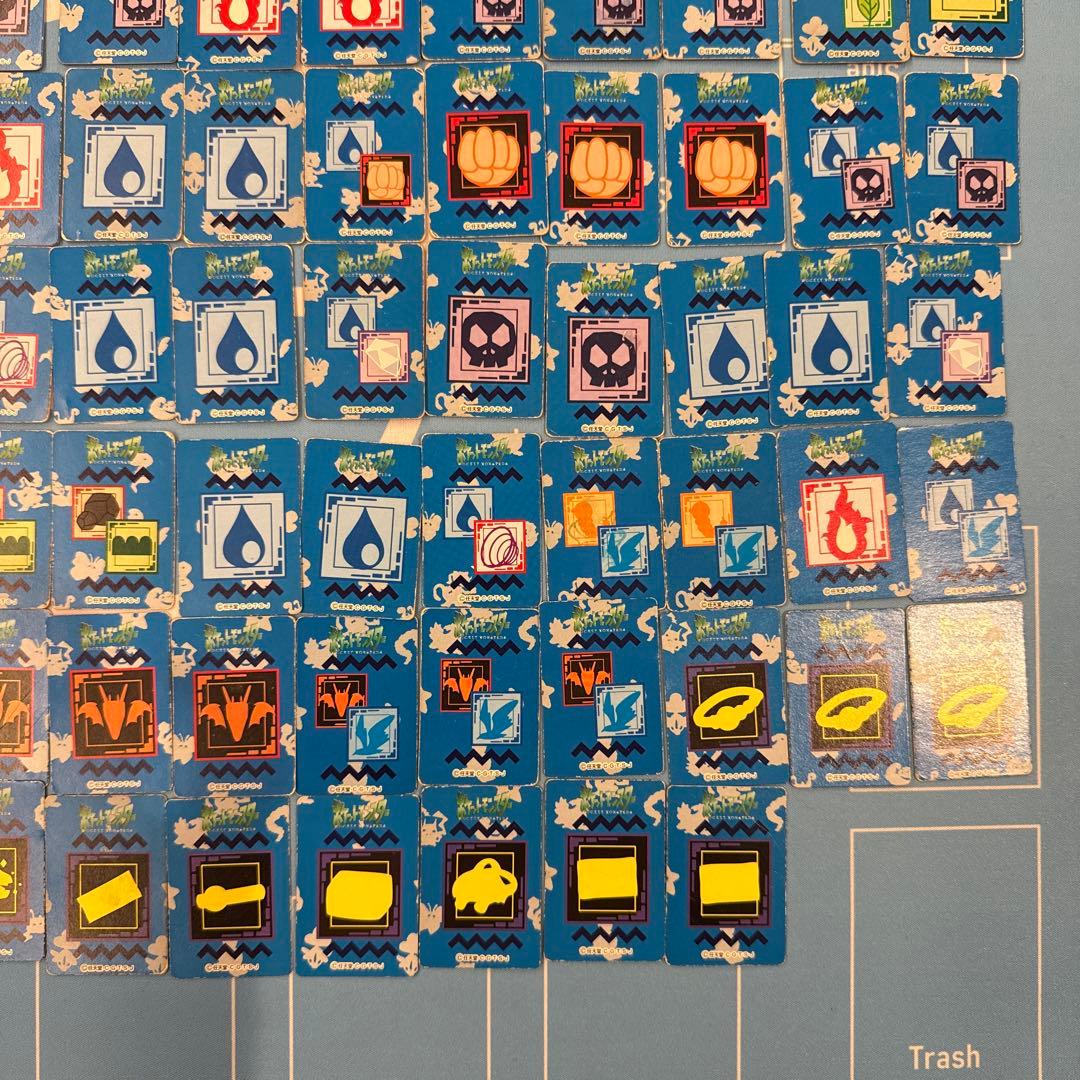 目*z様 ポケモン トレーディングカード ジャンボカードダス　ミニ図鑑　96枚セ