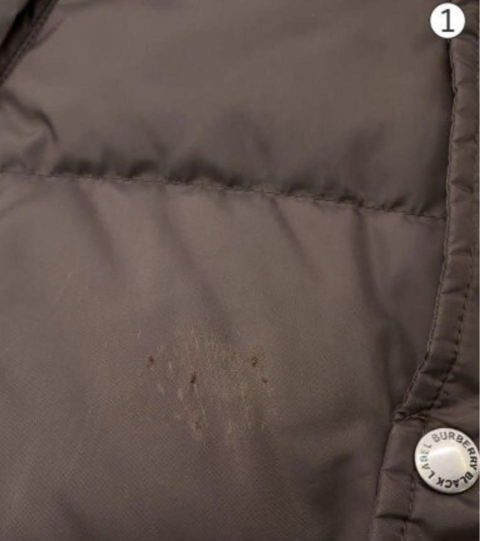 BURBERRY ブラックレーベル ノバチェック ダウンジャケット